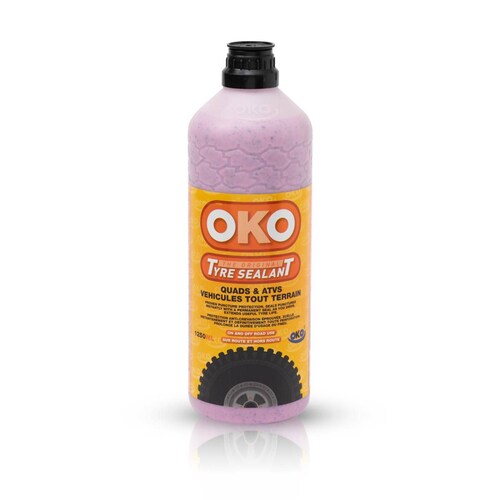 OKO México Sellador Antiponchaduras Vehiculos ligeros 4 neumaticos Quads & ATV's 1250ml