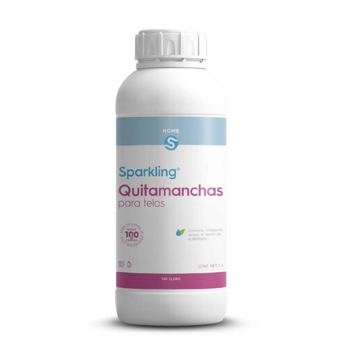 Sparkling Quitamanchas para Ropa y Telas 1 litro.
