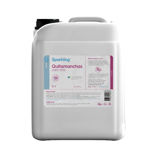 Sparkling Quitamanchas para Ropa y Telas 20 litros.