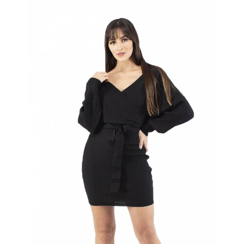 Vestido tejido manga amplia AMAD para mujer 