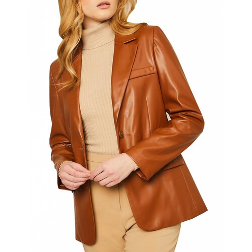 Blazer vinipiel AMAD para mujer 