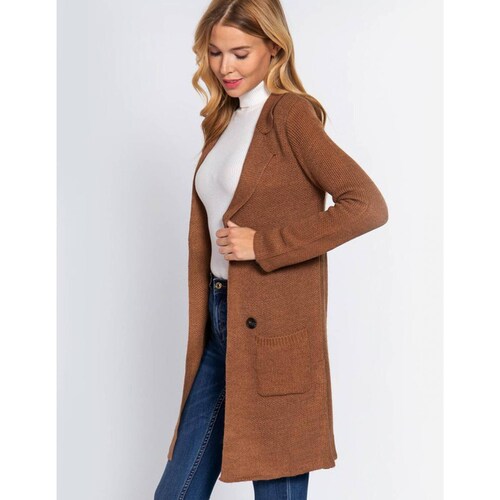 Ripley - CARDIGAN ALGODÓN MUJER TOMMY JEANS ROJO 76J3375 - S CON BOTONES