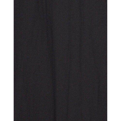 Vestido oversize negro con bolsas 