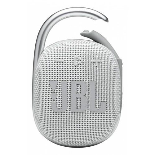 JBL Bocina Portátil Clip 4 - Blanco.