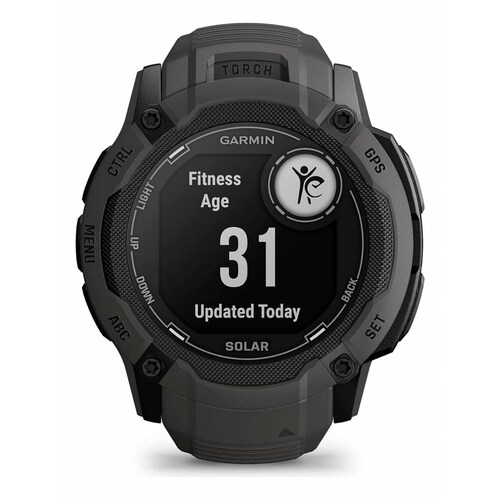 Reloj Smartwatch Deportivo Garmin Instinct 2X Solar 50mm, Graphite
