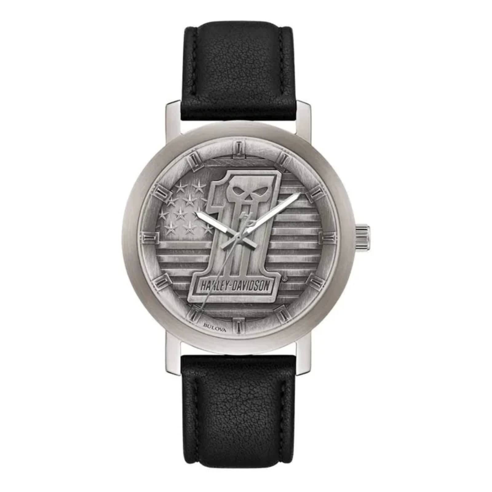 Reloj Harley Davidson Skull Stars