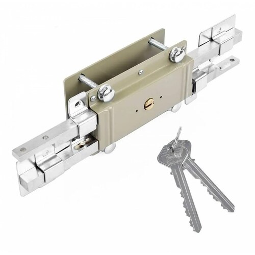 Cerradura Phillips 740 Dc Sobreponer Para Cortina Metálica