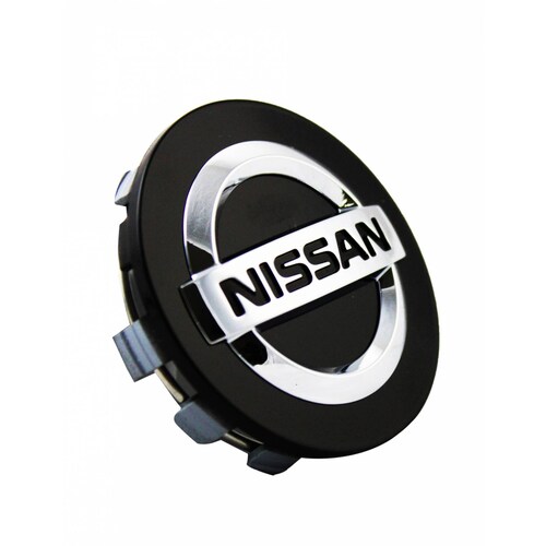 Tapon Central Negro Para Rin Aluminio Original Nissan.