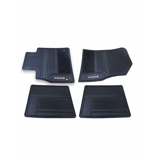 Tapetes De Uso Rudo Originales Nissan Kicks Blanco 2016-2021