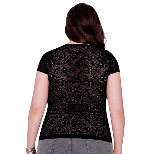 Blusa de encaje Ilusión 43401 