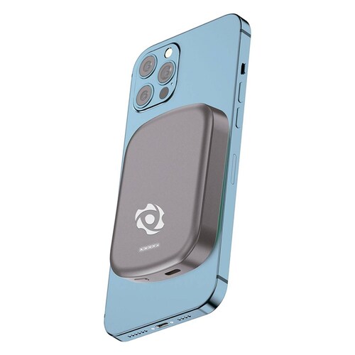 Batería Powerbank MagSafe inalámbrico 10,000 mAh Gris