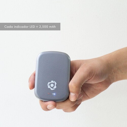 Batería Powerbank MagSafe inalámbrico 10,000 mAh Gris