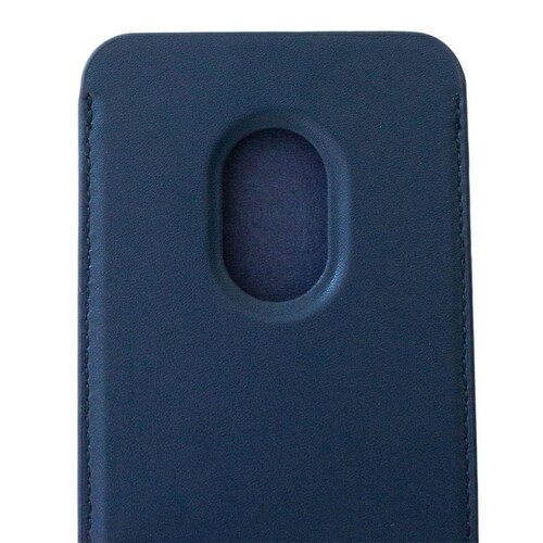 Cartera Tarjetero Magnético Para Celulares Compatibles Con Magsafe y Accesorios Inalámbricos Azul