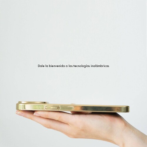 Funda Magnética Life Connekt Para iPhone 11 Pro / 11 Pro Max / 12 Mini / 12 Pro / 12 Pro Max / 13 Pr Dorado