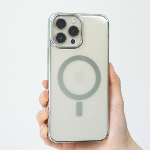 Funda Magnética Life Connekt Para iPhone 11 Pro / 11 Pro Max / 12 Mini / 12 Pro / 12 Pro Max / 13 Pr Plateado 13 Pro