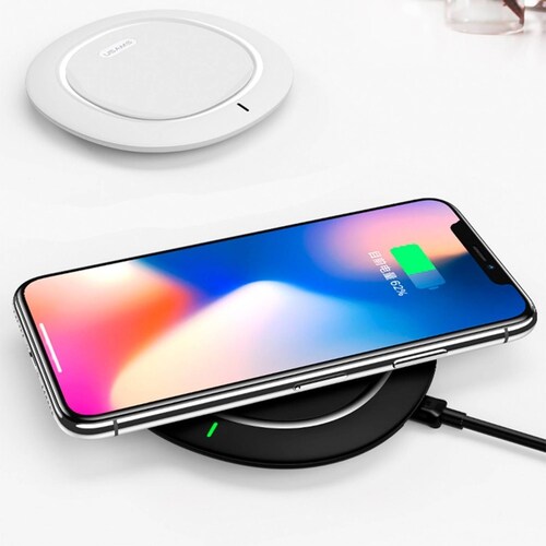 Cargador Inalámbrico con carga rápida, wireless universal, compatible con Samsung y iPhone