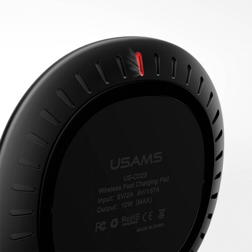Cargador Inalámbrico con carga rápida, wireless universal, compatible con Samsung y iPhone