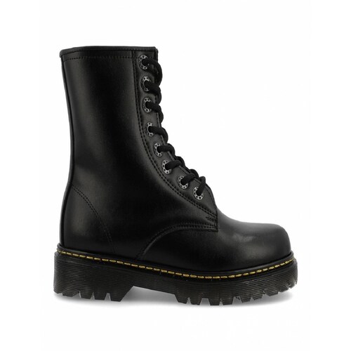 Bota Estilo Rock Mujer Combat Estilo Rock para Mujer Punk