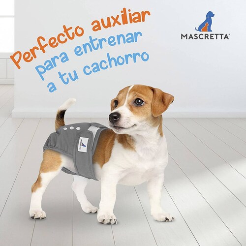 Set de 3 Pañales para Perro Hembra Super Absorbentes y Reusables