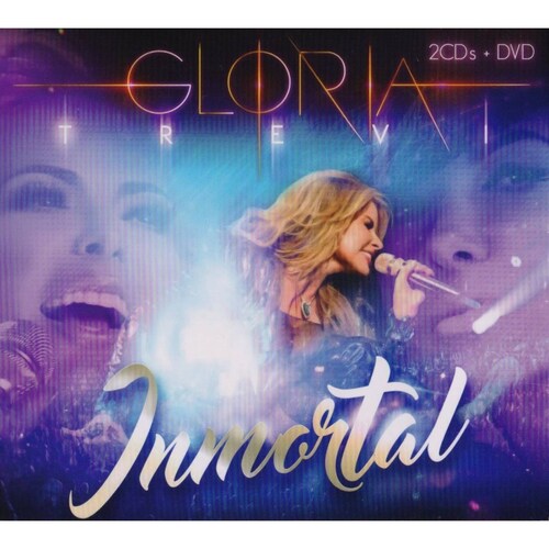 Inmortal - Gloria Trevi - 2 Discos Cd + Dvd - Nuevo