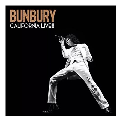 Enrique Bunbury - California Live - Disco Cd 16 Canciones.