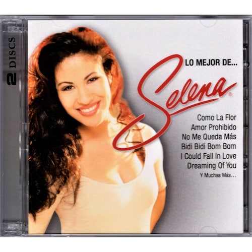 Selena Lo Mejor De Disco 2 Cds Con 25 Canciones
