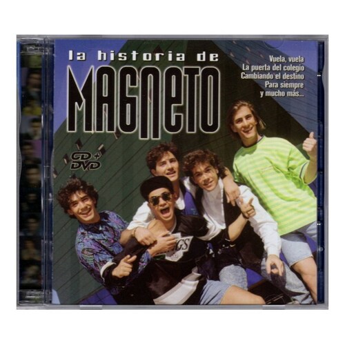 Magneto - La Historia De Magneto - Disco Cd + Dvd