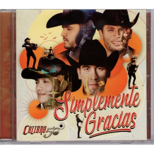 Calibre 50 - Simplemente Gracias - Disco Cd Con 14 Canciones.