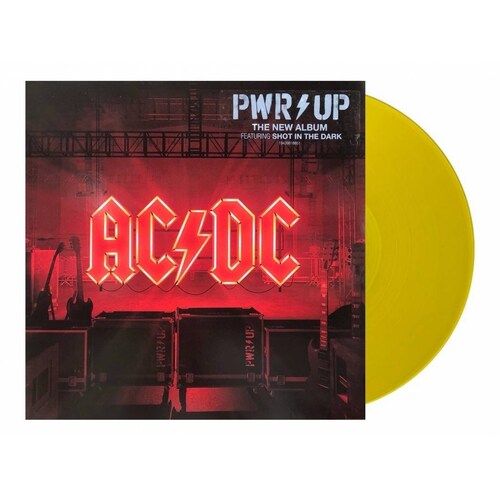 Ac / Dc Power Up Lp Acetato Vinyl / Rojo.