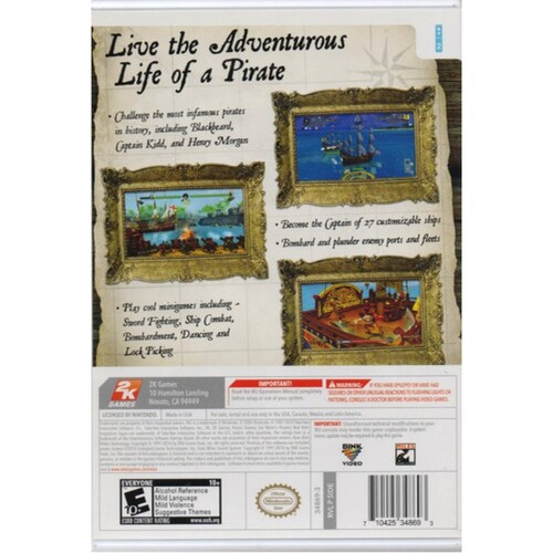 Sid Meier 's Pirates ! Wii Juego