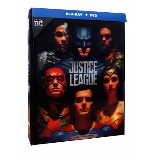 Liga De La Justicia Digibook Dc Pelicula Blu-ray + Dvd