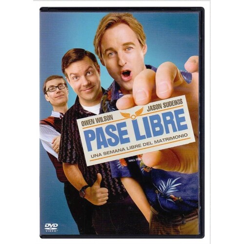 Pase Libre Owen Wilson Pelicula Dvd