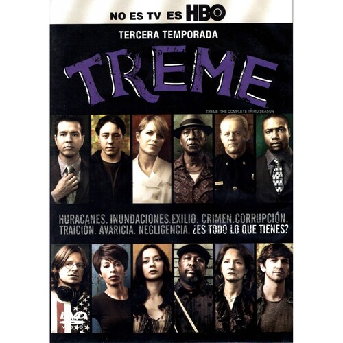 Treme Tercera Temporada Serie Dvd