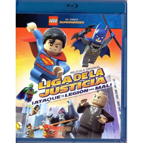 Lego Liga Justicia Ataque La Legion Del Mal Pelicula Blu-ray