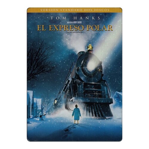 El Expreso Polar Tom Hanks Steelbook Pelicula Dvd