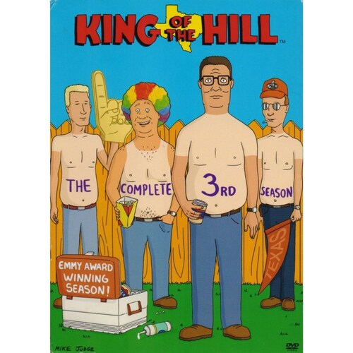 King Of The Hill Temporada 3 Tres Tercera Importada Dvd