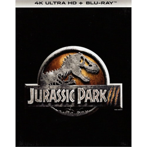Parque Jurasico Jurassic Park 3 Tres Pelicula 4k  Blu ray