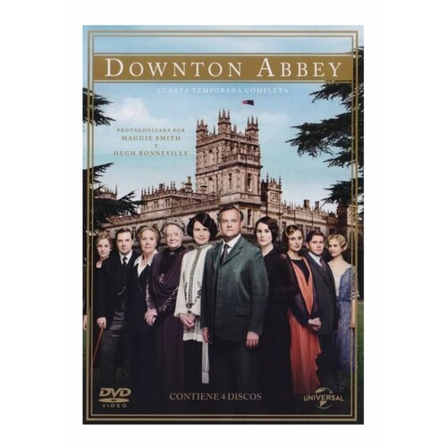 Downton Abbey Cuarta Temporada 4 Cuatro Dvd