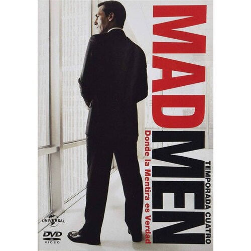 Mad Men Cuarta Temporada 4 Cuatro Dvd