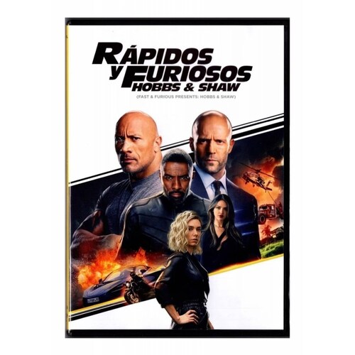Rapidos Y Furiosos Hobbs Y Shaw The Rock Pelicula Dvd