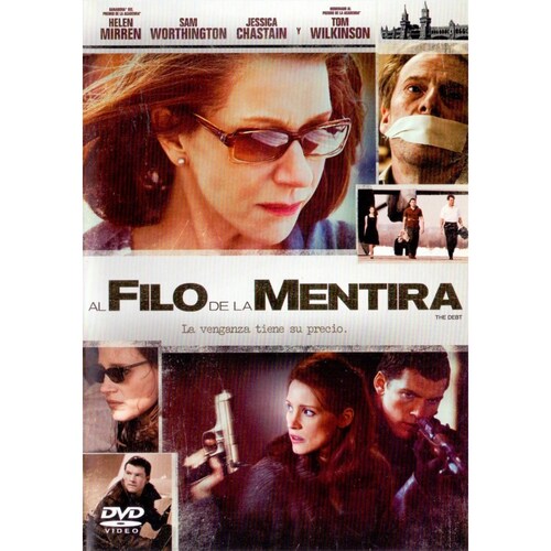 Al Filo De La Mentira The Debt Jessica Chastain Pelicula Dvd