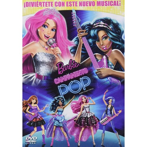 Barbie Campamento Pop Pelicula Dvd