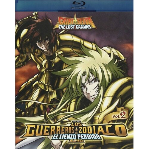 Los Guerreros Del Zodiaco Lienzo Perdido Volumen 2 Blu-ray