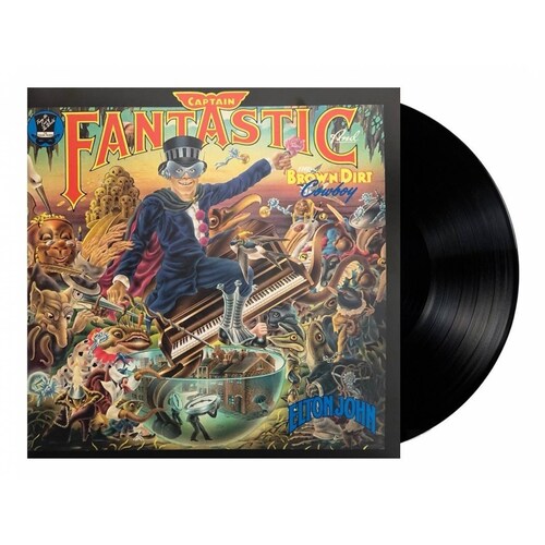 Elton John Captain Fantastic & Brown Dirt Cowboy Lp Vinyl