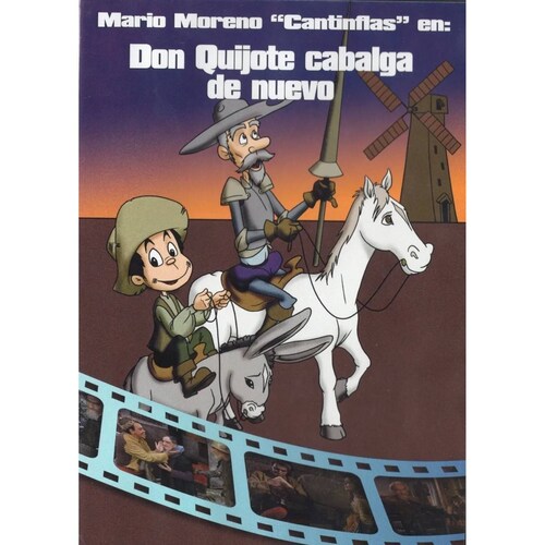 Don Quijote Cabalga De Nuevo Cantinflas Pelicula Dvd