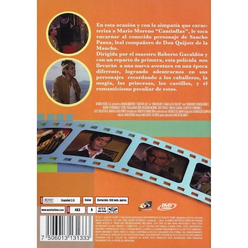 Don Quijote Cabalga De Nuevo Cantinflas Pelicula Dvd