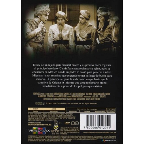 El Mago Por Siempre Cantinflas Pelicula Dvd