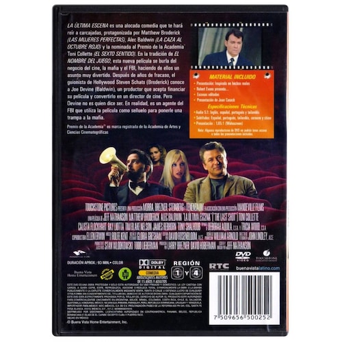 La Ultima Escena Alec Baldwin The Last Shot Pelicula Dvd
