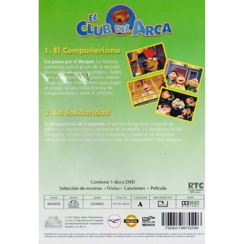 El Compañerismo Y La Solidaridad El Club Del Arca Dvd