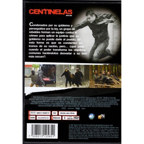 Centinelas Outlaw Sean Bean Bob Hoskins Pelicula Dvd.